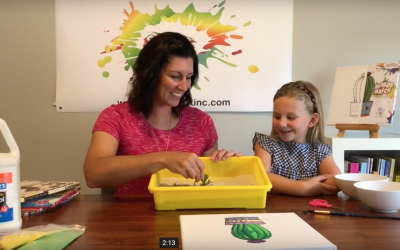 Teacher Tuesday Sand Paint and Cactus
