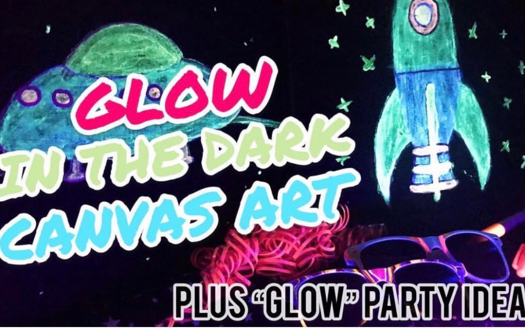 Glow in the Dark Mirror and Match Canvases